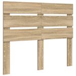 Casa si Gradina - Mobilier - Paturi si accesorii - Paturi - Cadru de pat cu headboard Sonoma 120 x 200 cm Lemn de pin masiv - Infinity.ro