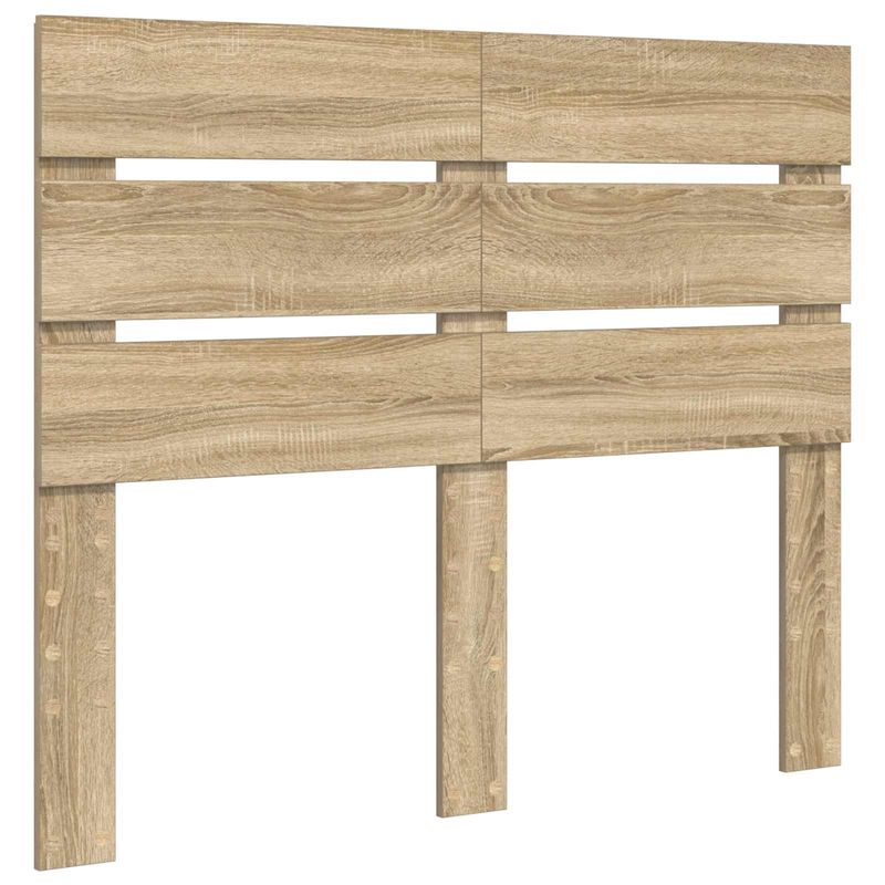 Casa si Gradina - Mobilier - Paturi si accesorii - Paturi - Cadru de pat cu headboard Sonoma 120 x 200 cm Lemn de pin masiv - Infinity.ro