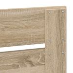Casa si Gradina - Mobilier - Paturi si accesorii - Paturi - Pat cu storage Stejar Sonoma 180 x 200 cm Lemn compozit - Infinity.ro