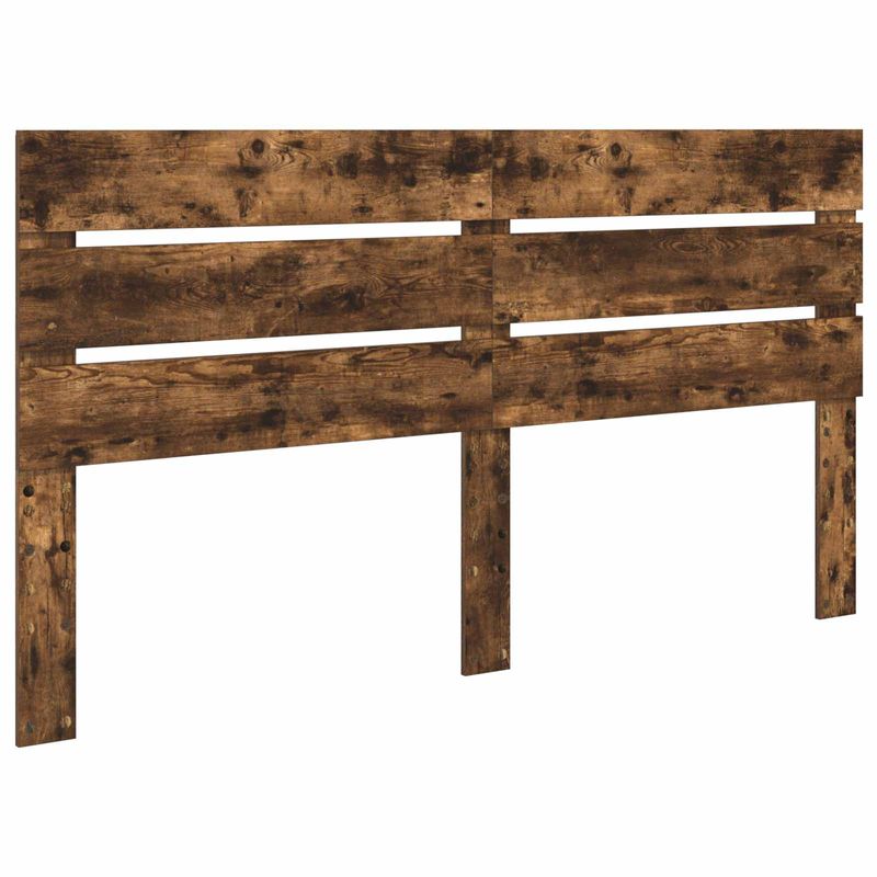 Casa si Gradina - Mobilier - Paturi si accesorii - Paturi - Pat cu storage Stejar fumuriu 180 x 200 cm Lemn compozit - Infinity.ro
