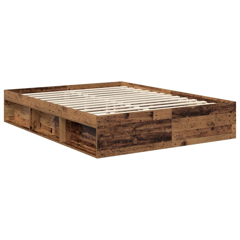 Casa si Gradina - Mobilier - Paturi si accesorii - Paturi - Cadru de pat Lemn vechi 150 x 200 cm Lemn de pin masiv - Infinity.ro