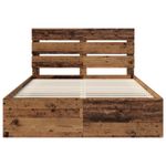 Casa si Gradina - Mobilier - Paturi si accesorii - Paturi - Cadru de pat Lemn vechi 150 x 200 cm Lemn de pin masiv - Infinity.ro