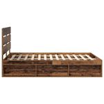 Casa si Gradina - Mobilier - Paturi si accesorii - Paturi - Cadru de pat Lemn vechi 150 x 200 cm Lemn de pin masiv - Infinity.ro