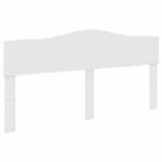 Casa si Gradina - Mobilier - Paturi si accesorii - Paturi - Cadru de pat cu headboard Alb 180 x 200 cm Lemn compozit - Infinity.ro