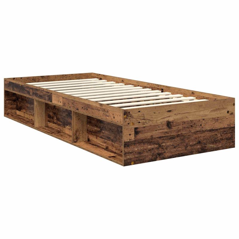 Casa si Gradina - Mobilier - Paturi si accesorii - Paturi - Cadru de pat Lemn vechi 90 x 190 cm Lemn de pin masiv - Infinity.ro