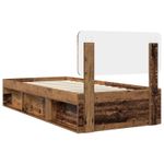 Casa si Gradina - Mobilier - Paturi si accesorii - Paturi - Cadru de pat Lemn vechi 90 x 190 cm Lemn de pin masiv - Infinity.ro