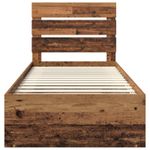 Casa si Gradina - Mobilier - Paturi si accesorii - Paturi - Cadru de pat Lemn vechi 90 x 200 cm Lemn de pin masiv - Infinity.ro