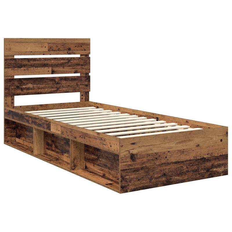 Casa si Gradina - Mobilier - Paturi si accesorii - Paturi - Cadru de pat Lemn vechi 100 x 200 cm Lemn de pin masiv - Infinity.ro