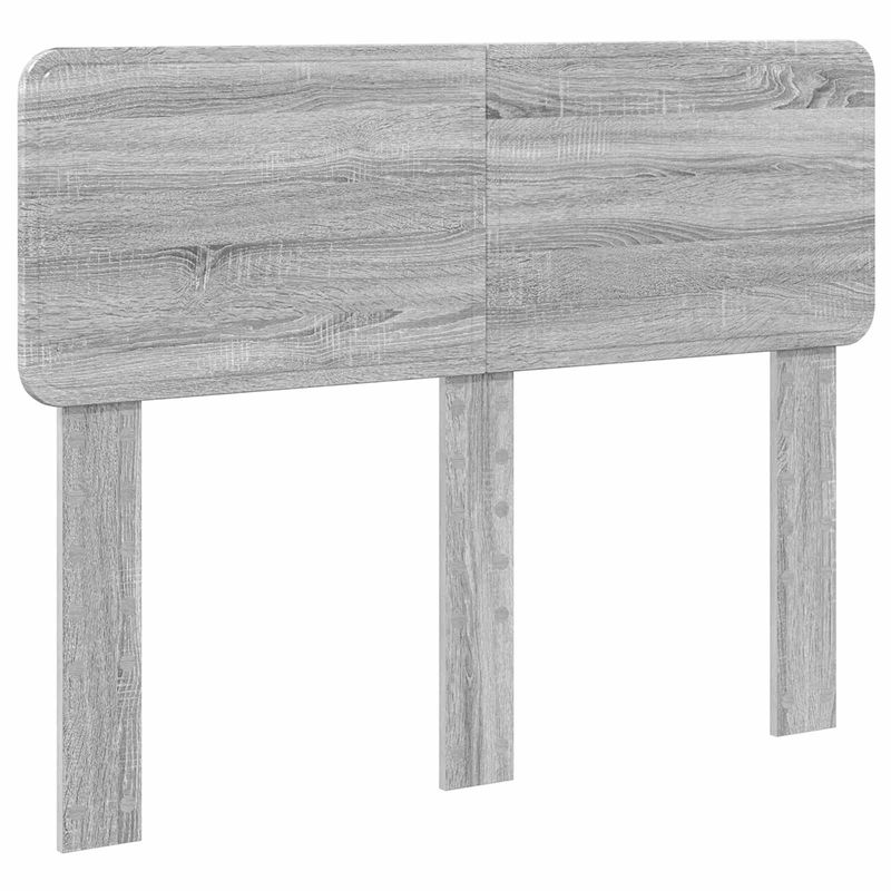 Casa si Gradina - Mobilier - Paturi si accesorii - Paturi - Cadru de pat cu headboard Gri Sonoma 120 x 200 cm Lemn compozit - Infinity.ro