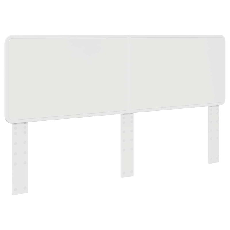 Casa si Gradina - Mobilier - Paturi si accesorii - Paturi - Cadru de pat cu headboard Alb 180 x 200 cm Lemn compozit - Infinity.ro