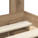 Casa si Gradina - Mobilier - Paturi si accesorii - Paturi - Cadru de pat Stejar artizanal 90 x 190 cm Lemn de pin masiv - Infinity.ro