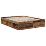 Casa si Gradina - Mobilier - Paturi si accesorii - Paturi - Cadru de pat Lemn vechi 150 x 200 cm Lemn de pin masiv - Infinity.ro