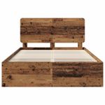 Casa si Gradina - Mobilier - Paturi si accesorii - Paturi - Cadru de pat Lemn vechi 150 x 200 cm Lemn de pin masiv - Infinity.ro