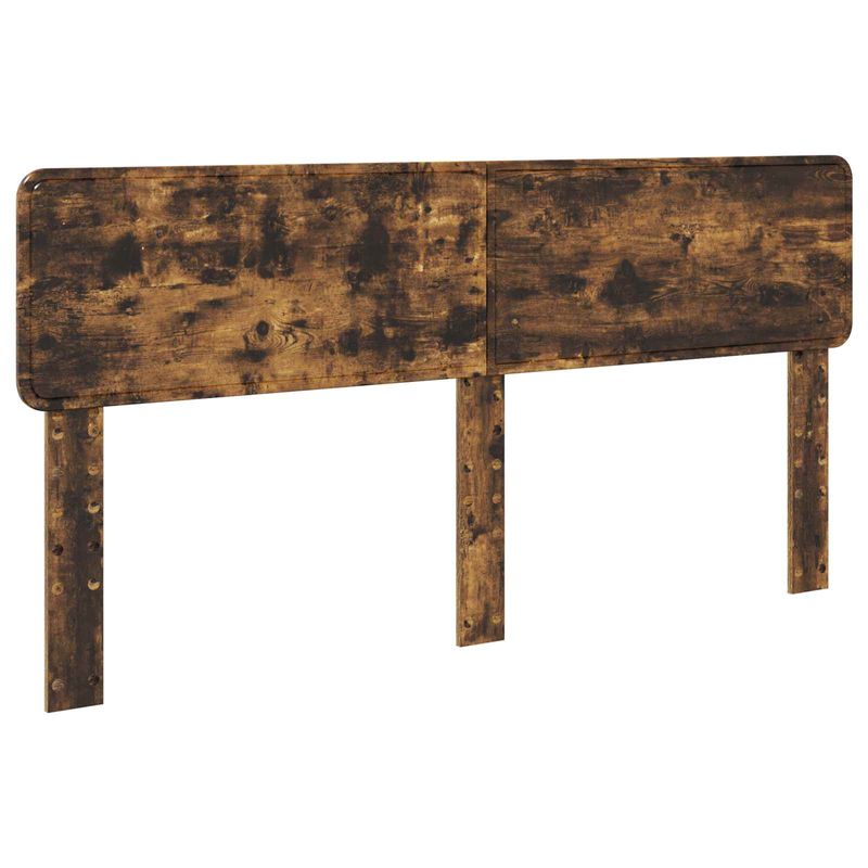 Casa si Gradina - Mobilier - Paturi si accesorii - Paturi - Cadru de pat Stejar fumuriu 200 x 200 cm Lemn compozit - Infinity.ro