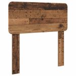 Casa si Gradina - Mobilier - Paturi si accesorii - Paturi - Cadru de pat cu headboard Lemn vechi 100 x 200 cm Lemn compozit - Infinity.ro