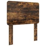 Casa si Gradina - Mobilier - Paturi si accesorii - Paturi - Cadru de pat cu sertar Stejar fumuriu 90 x 190 cm Lemn compozit - Infinity.ro