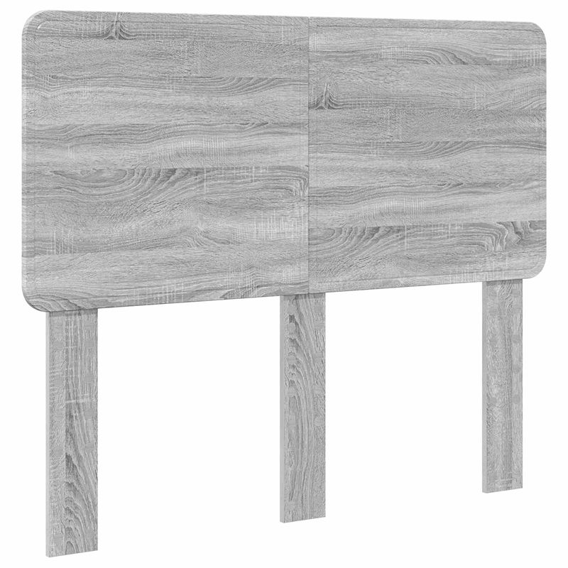 Casa si Gradina - Mobilier - Paturi si accesorii - Paturi - Cadru de pat Gri Sonoma 135 x 190 cm Lemn de pin masiv - Infinity.ro