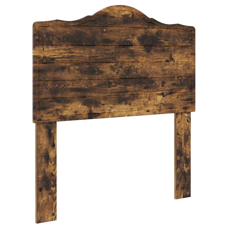 Casa si Gradina - Mobilier - Paturi si accesorii - Paturi - Cadru de pat Stejar fumuriu 90 x 190 cm Lemn de pin masiv - Infinity.ro