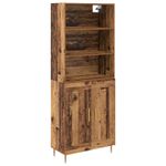 Casa si Gradina - Mobilier - Comode si corpuri - Comode - Bufet Lemn vechi 69,5 x 34 x 180 cm Lemn compozit - Infinity.ro