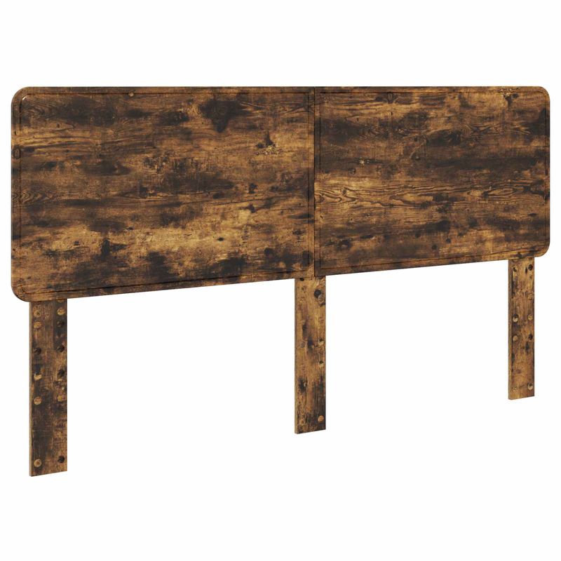 Casa si Gradina - Mobilier - Paturi si accesorii - Paturi - Cadru de pat Stejar fumuriu 180 x 200 cm Lemn compozit - Infinity.ro