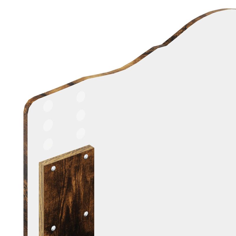 Casa si Gradina - Mobilier - Paturi si accesorii - Paturi - Cadru de pat cu sertar Stejar fumuriu 90 x 190 cm Lemn compozit - Infinity.ro