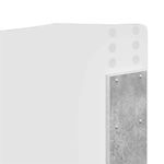 Casa si Gradina - Mobilier - Paturi si accesorii - Paturi - Cadru de pat cu sertar Gri din beton 180 x 200 cm Lemn compozit - Infinity.ro