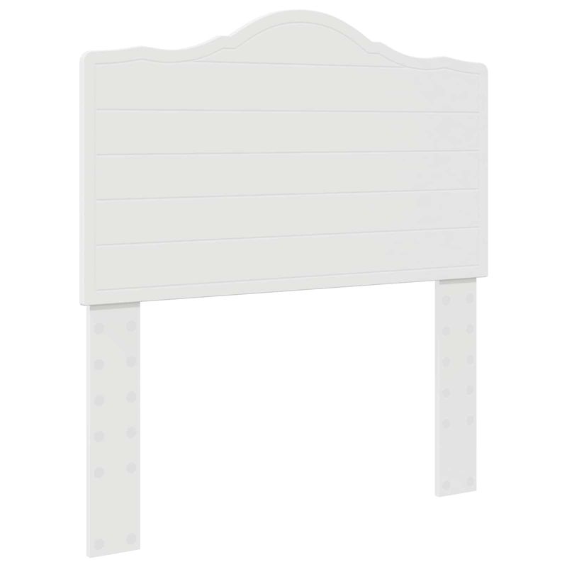 Casa si Gradina - Mobilier - Paturi si accesorii - Paturi - Cadru de pat cu headboard Alb 90 x 190 cm Lemn compozit - Infinity.ro