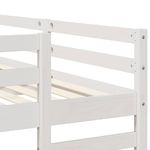 Casa si Gradina - Mobilier - Paturi si accesorii - Paturi - Cadru de pat supraetajat triplu Alb 160 x 200 cm - Infinity.ro
