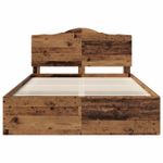 Casa si Gradina - Mobilier - Paturi si accesorii - Paturi - Cadru de pat Lemn vechi 150 x 200 cm Lemn de pin masiv - Infinity.ro