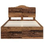 Casa si Gradina - Mobilier - Paturi si accesorii - Paturi - Cadru de pat Lemn vechi 135 x 190 cm Lemn de pin masiv - Infinity.ro