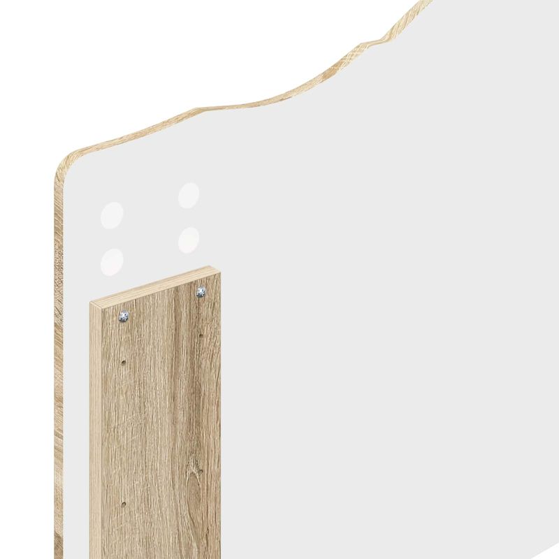 Casa si Gradina - Mobilier - Paturi si accesorii - Paturi - Cadru de pat Stejar Sonoma 75 x 190 cm Lemn de pin masiv - Infinity.ro