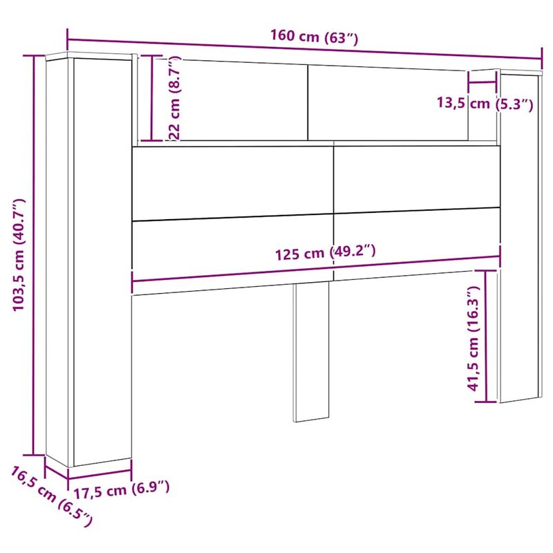 Casa si Gradina - Mobilier - Paturi si accesorii - Accesorii paturi - Tablie de pat cu LED, albastru, 90x5x118/128 cm, textil - Infinity.ro