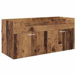 Casa si Gradina - Mobilier - Mobilier baie - Comode baie - Dulap de Baie Lemn Vechi 100 x 38,5 x 46 cm Lemn compozit - Infinity.ro