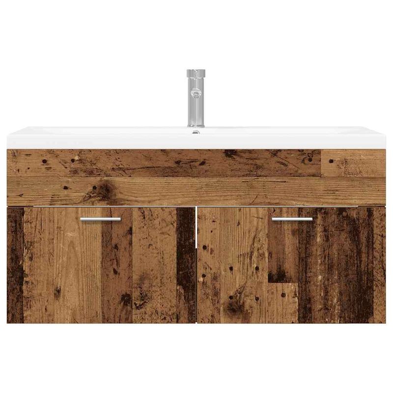 Casa si Gradina - Mobilier - Mobilier baie - Comode baie - Dulap de Baie Lemn Vechi 100 x 38,5 x 46 cm Lemn compozit - Infinity.ro
