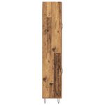 Casa si Gradina - Mobilier - Comode si corpuri - Comode - Bufet 2 pcs Lemn vechi Lemn tehnic si sticla - Infinity.ro