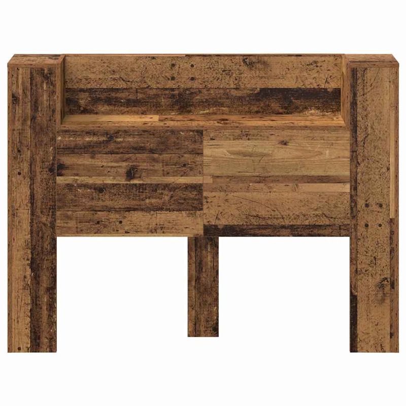 Casa si Gradina - Mobilier - Paturi si accesorii - Accesorii paturi - Tablie de pat cu LED, albastru inchis, 203x16x118/128cm catifea - Infinity.ro