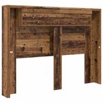 Casa si Gradina - Mobilier - Paturi si accesorii - Accesorii paturi - Tablie de pat cu LED, albastru inchis, 203x16x118/128cm catifea - Infinity.ro