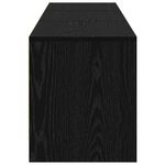 Casa si Gradina - Mobilier - Comode si corpuri - Comode - Dulap TV cu LED-uri Stejar Negru 162 x 34 x 40 cm Lemn compozit - Infinity.ro