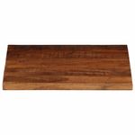 Casa si Gradina - Mobilier - Feronerie si accesorii mobila - Blat de masa patrata, 40x40x3,8 cm, lemn masiv reciclat - Infinity.ro