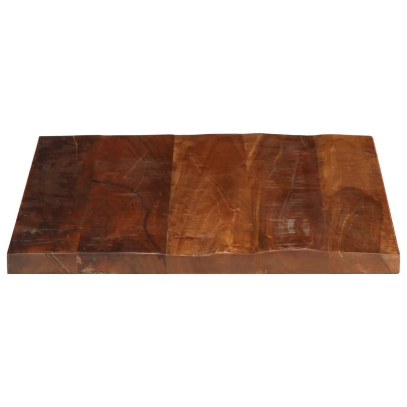 Casa si Gradina - Mobilier - Feronerie si accesorii mobila - Blat de masa patrata, 40x40x3,8 cm, lemn masiv reciclat - Infinity.ro