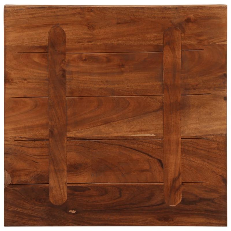 Casa si Gradina - Mobilier - Feronerie si accesorii mobila - Blat de masa patrata, 40x40x3,8 cm, lemn masiv reciclat - Infinity.ro
