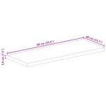 Casa si Gradina - Mobilier - Feronerie si accesorii mobila - Blat de masa, 90x40x3,8 cm, dreptunghiular, lemn masiv reciclat - Infinity.ro