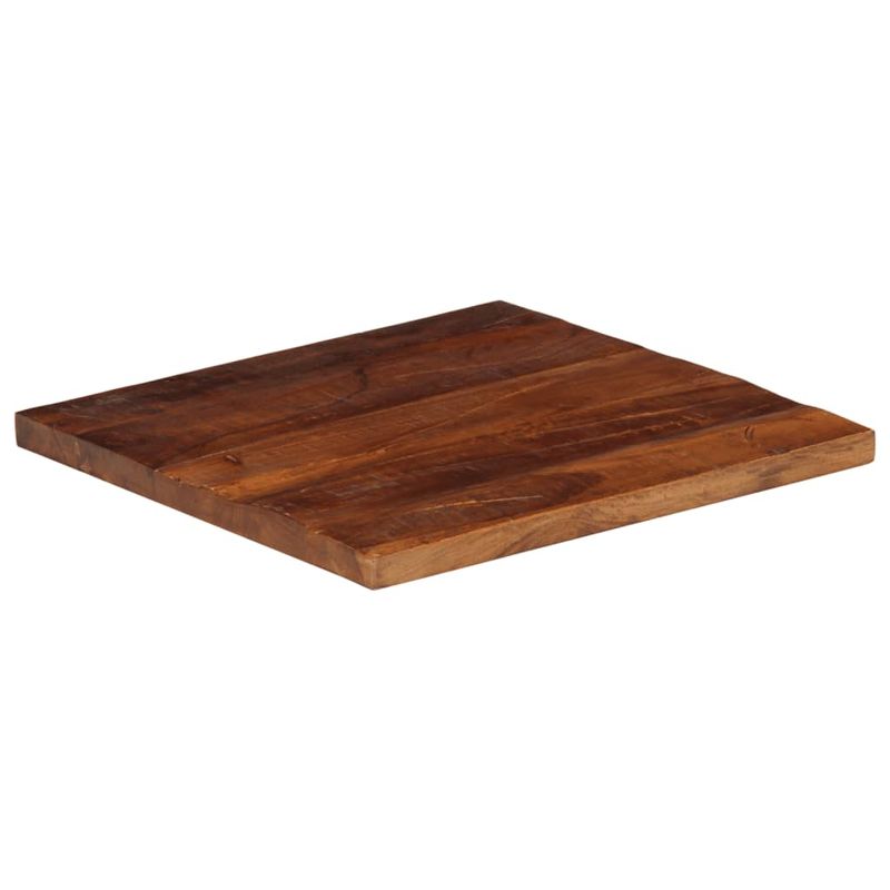 Casa si Gradina - Mobilier - Feronerie si accesorii mobila - Blat de masa patrata, 50x50x3,8 cm, lemn masiv reciclat - Infinity.ro