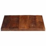 Casa si Gradina - Mobilier - Feronerie si accesorii mobila - Blat de masa patrata, 50x50x3,8 cm, lemn masiv reciclat - Infinity.ro