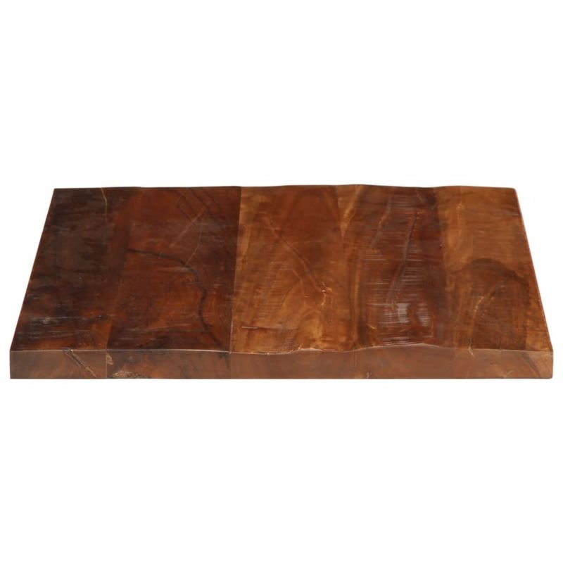 Casa si Gradina - Mobilier - Feronerie si accesorii mobila - Blat de masa patrata, 50x50x3,8 cm, lemn masiv reciclat - Infinity.ro