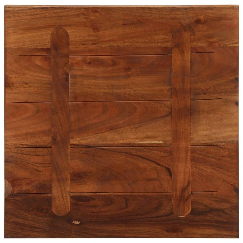 Casa si Gradina - Mobilier - Feronerie si accesorii mobila - Blat de masa patrata, 50x50x3,8 cm, lemn masiv reciclat - Infinity.ro