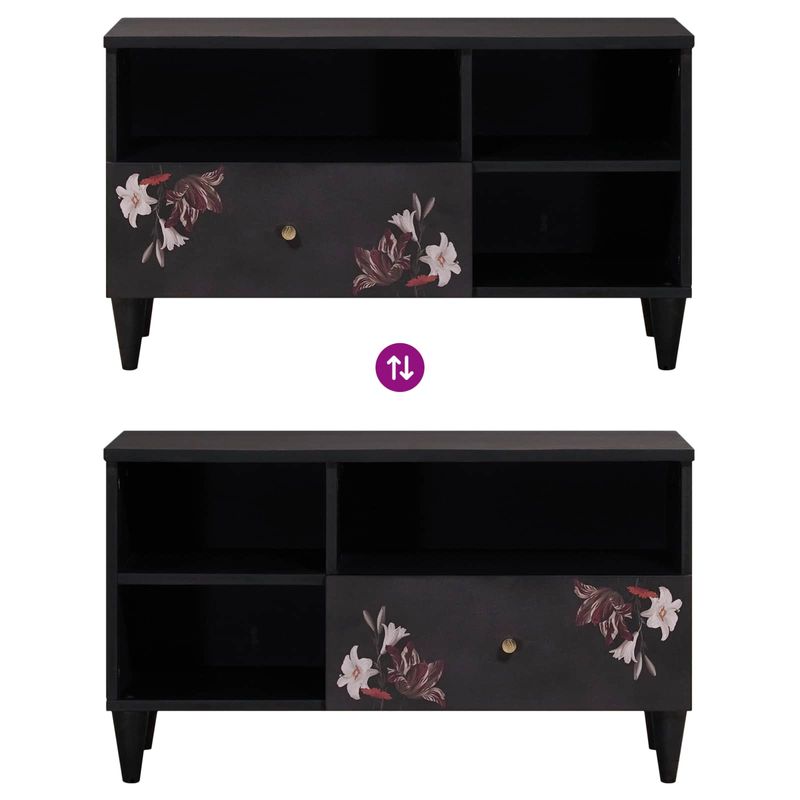 Casa si Gradina - Mobilier - Dulapuri si sifoniere - Dulapuri - Dulapuri de depozitare cu sertar Multicolour 80 x 33,5 x 46 cm - Infinity.ro