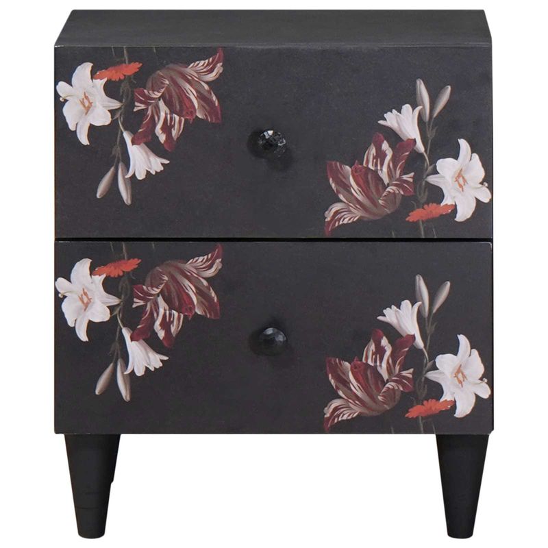 Casa si Gradina - Mobilier - Comode si corpuri - Noptiere - Noptiera cu sertar Maro 40 x 33,5 x 46 cm Lemn de mango solid - Infinity.ro