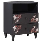 Casa si Gradina - Mobilier - Comode si corpuri - Noptiere - Noptiera Multicolour 50 x 33 x 60 cm Lemn de mango solid - Infinity.ro
