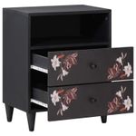 Casa si Gradina - Mobilier - Comode si corpuri - Noptiere - Noptiera Multicolour 50 x 33 x 60 cm Lemn de mango solid - Infinity.ro